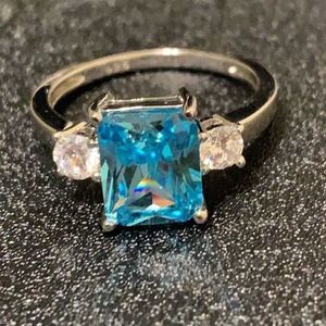 March b day!  Beautiful Aqua marine birthstone